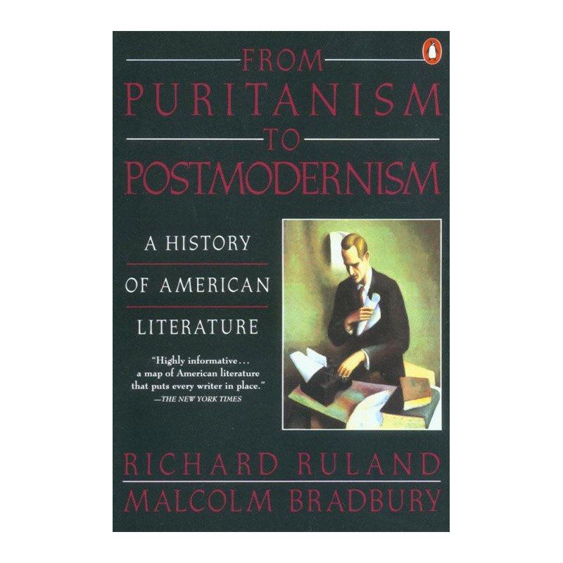 英文原版 From Puritanism to Postmodernism 从清教主义到后现代主义 美国文学史 Malcolm Bradbury 英文版 进口英语原版书籍 书籍/杂志/报纸 文学小说类原版书 原图主图