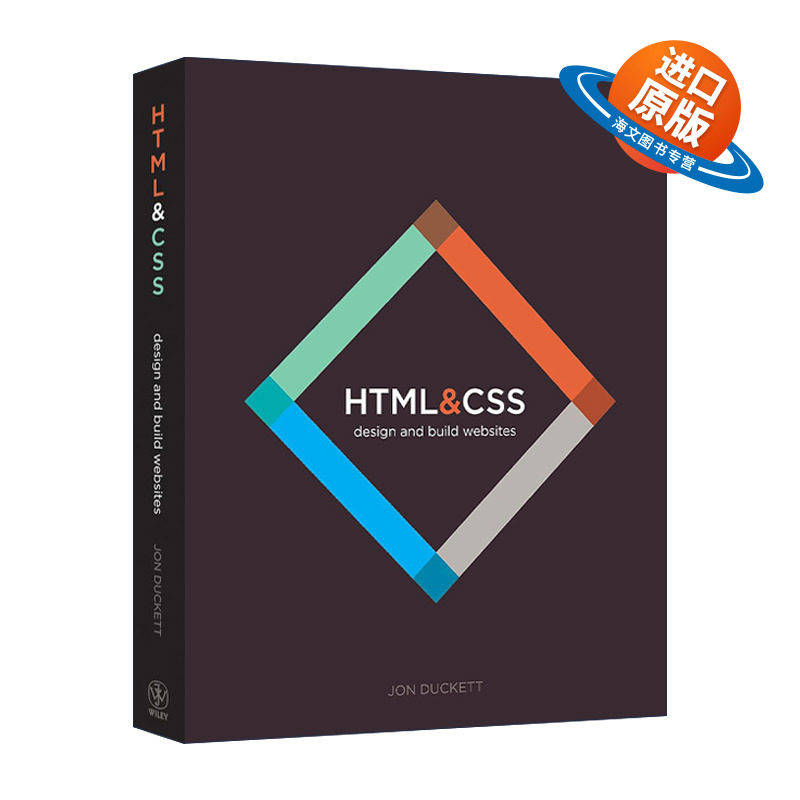 英文原版 Html & Css 设计与构建网站 英文版 进口英语原版书籍