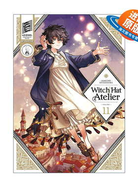英文原版 Witch Hat Atelier 11 尖帽子的魔法工坊11 同名动漫漫画 白浜鴎英文版 进口英语原版书籍