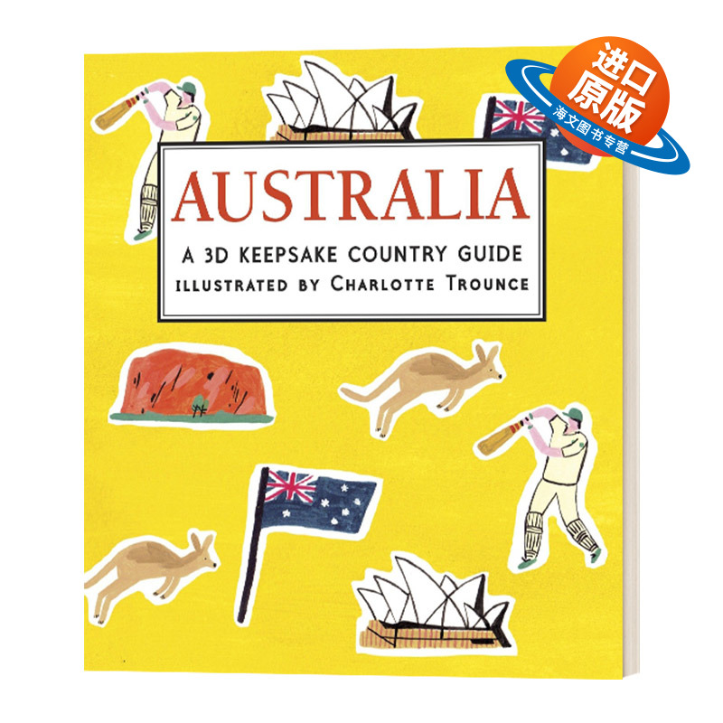英文原版 精装 Australia Panorama Pops 澳大利亚 小开本全景精装立体书 英文版 进口英语原版书籍儿童外文书