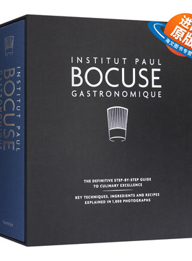 英文原版 精装 Institut Paul Bocuse Gastronomique 博古斯学院法式西餐烹饪宝典 英文版