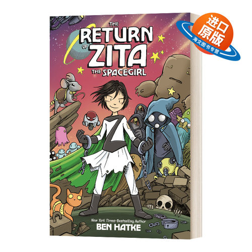 英文原版 Return Of Zita The Spacegirl 太空少女齐塔归来 英文版 进口英语原版书籍外文小说