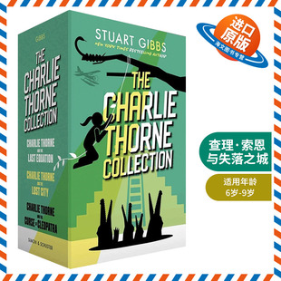 英文原版 The Charlie Thorne Collection 查理·索恩与失落之城 1-3册盒装 精装 英文版 进口英语原版书籍