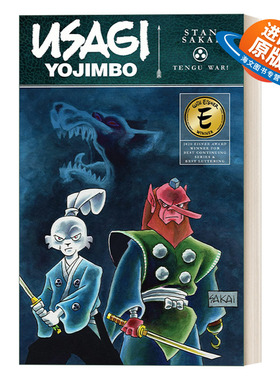 英文原版 Usagi Yojimbo: Tengu War! 兔子武士 天狗之战 Stan Sakai坂井正彦 IDW漫画 英文版 进口英语原版书籍