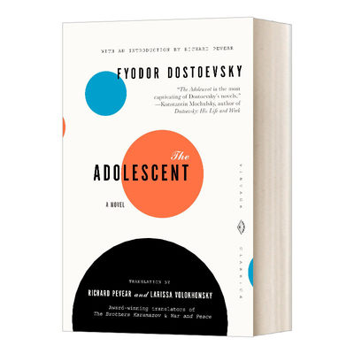 英文原版小说 The Adolescent 青少年 Fyodor Dostoevsky 英文版 进口英语原版书籍