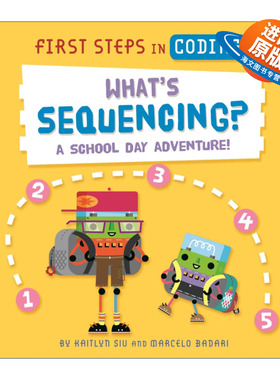 英文原版 First Steps in Coding What's Sequencing 编程的第一步 什么是排序 英文版 进口英语原版书籍