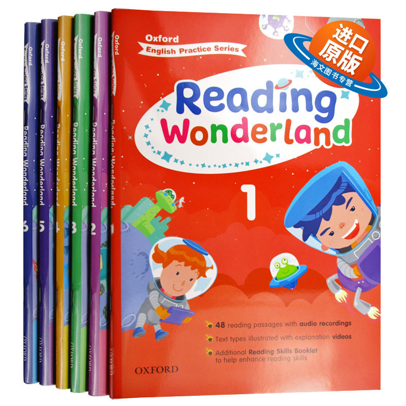 牛津小学英语阅读练习册1-6年级 英文原版 Oxford Reading Wonderland 6册 英文版 正版进口原版英语书籍 OUP Oxford