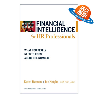英文原版 Financial Intelligence for HR Professionals 人力资源专业人士的财务智慧 哈佛商业评论 Karen Berman 进口英语书籍