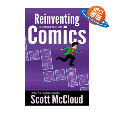 英文原版 Reinventing Comics 重塑漫画 漫画艺术普及三部曲 英文版 进口英语原版书籍
