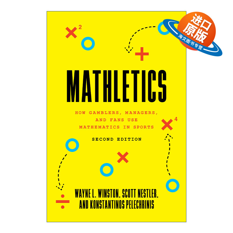 英文原版 Mathletics 数学体育运动 经理和球迷如何在体育运动中使用数学 第二版 Wayne L. Winston 英文版 进口英语原版书籍