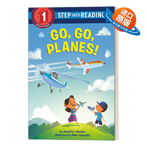 英文原版 Step into Reading 1 Go Go Planes 飞起来 飞机 英文版 进口英语原版书籍