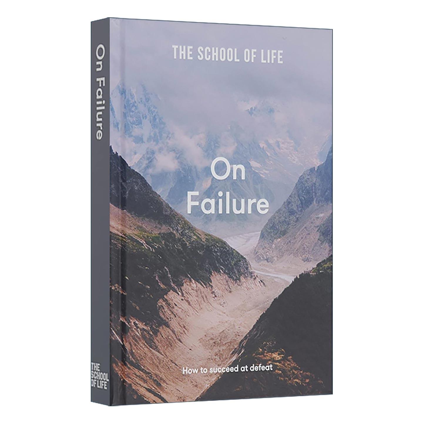 英文原版 On Failure 论失败 如何在挫败中走向成功 精装 人生学校系列 英文版 进口英语原版书籍