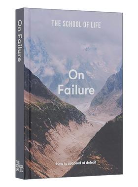英文原版 On Failure 论失败 如何在挫败中走向成功 精装 人生学校系列 英文版 进口英语原版书籍