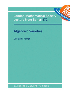 英文原版 Algebraic Varieties 代数簇 伦敦数学会讲义系列 英文版 进口英语原版书籍