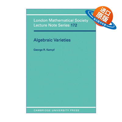 英文原版 Algebraic Varieties 代数簇 伦敦数学会讲义系列 英文版 进口英语原版书籍