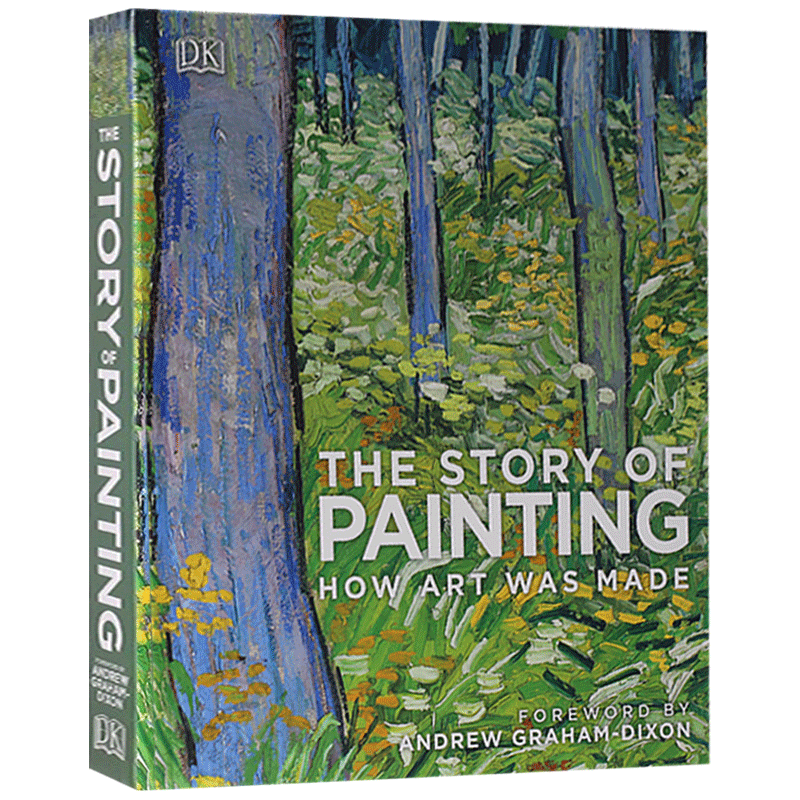 DK绘画的故事 英文原版 精装 The Story of Painting How art was made 艺术发展 精装大开本 英文版原版书籍 进口英语书
