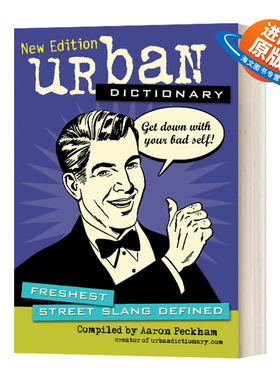 英文原版 Urban Dictionary Freshest Street Slang Define 城市词典 俚语词典 英文版 进口英语原版书籍