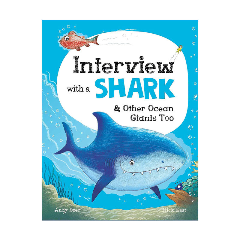 英文原版 Interview with a Shark And Other Ocean Giants Too 动物采访 鲨鱼与其它海洋王者 绘本精装 英文版 进口英语原版书籍,书籍/杂志/报纸,儿童读物原版书,淘宝优惠券,粉丝福利购,淘宝优惠卷