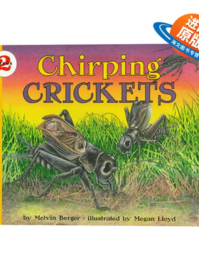 英文原版 Let's Read and Find Out 2 Chirping Crickets 自然科学启蒙 L2 唧唧喳喳的蟋蟀 英文版 进口英语原版书籍