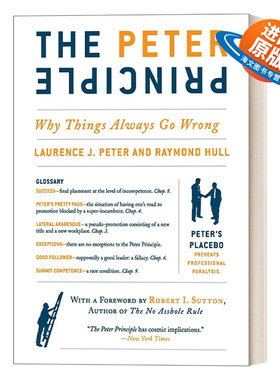 英文原版 The Peter Principle 彼得原理 揭露公司充满无能人物的理由 管理书籍 英文版 进口英语原版书籍