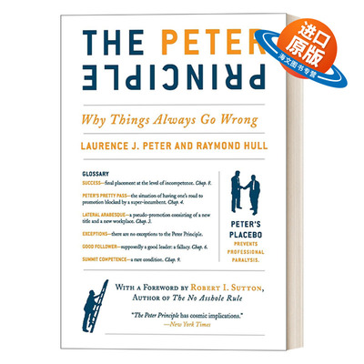 英文原版 The Peter Principle 彼得原理 揭露公司充满无能人物的理由 管理书籍 英文版 进口英语原版书籍