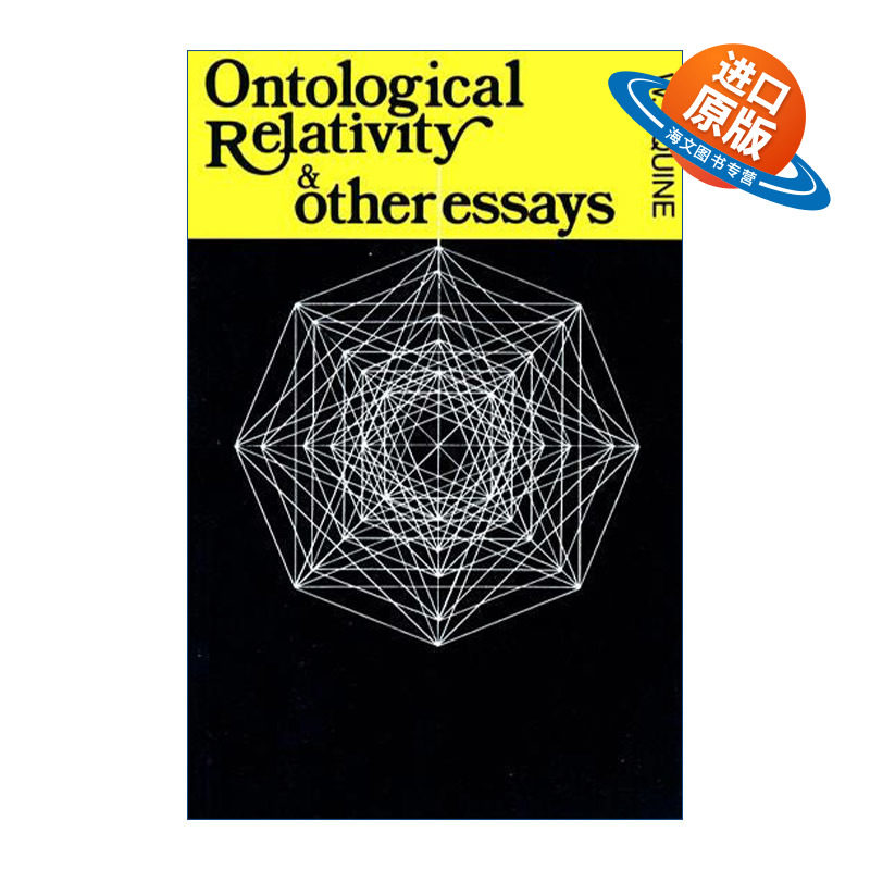 英文原版 Ontological Relativity and Other Essays 本体论的相对性及其他论文 哲学 W. V. Quine 英文版 进口英语原版书籍