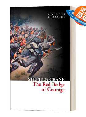英文原版 The Red Badge of Courage 红色勇气徽章 Collins Classics 柯林斯经典系列 英文版 进口英语原版书籍
