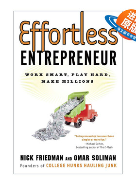 英文原版 Effortless Entrepreneur 毫不费力的企业家 聪明地工作 努力地玩 赚数百万 经营管理指南 英文版 进口英语原版书籍