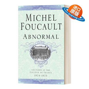 法兰西学院演讲系列4 不正常 Lectures 英文原版 College 1975 英文版 1974 人 France 书籍 进口英语原版 The Abnormal