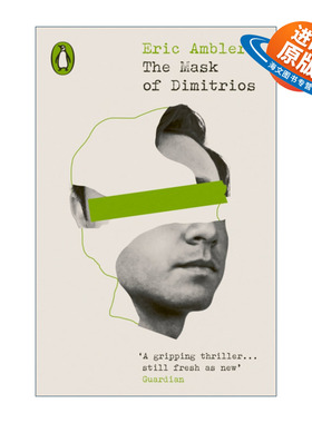 英文原版 The Mask of Dimitrios 双面恶魔 埃里克·安布勒 企鹅经典犯罪小说系列 英文版 进口英语原版书籍