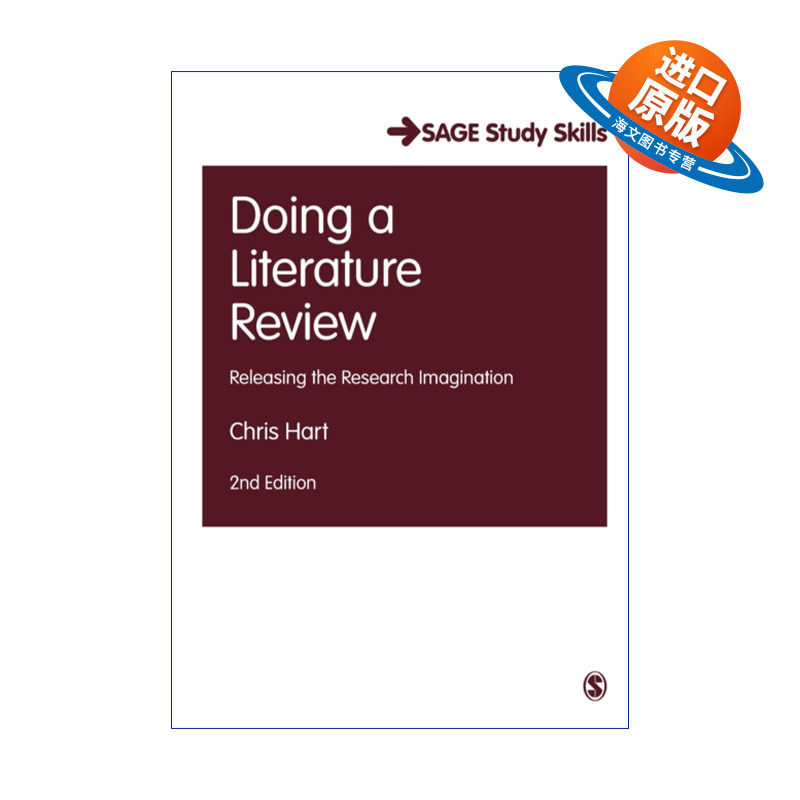英文原版 Doing a Literature Review 文献综述 释放社会科学研究想象力 Christopher Hart 英文版 进口英语原版书籍
