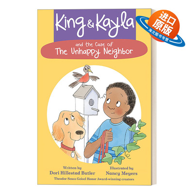 英文原版 King & Kayla and the Case of the Unhappy Neighbor 金和凯拉系列 不快乐的邻居案 主人与宠物的相处 英文版 进口书籍