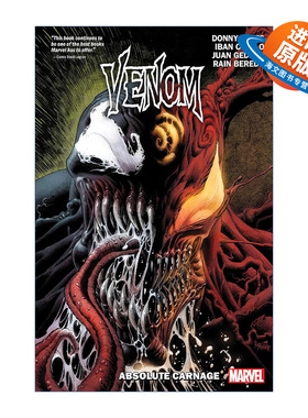 英文原版 Venom By Donny Cates Vol.3 Absolute Carnage 毒液 卷三 漫威漫画 英文版 进口英语原版书籍