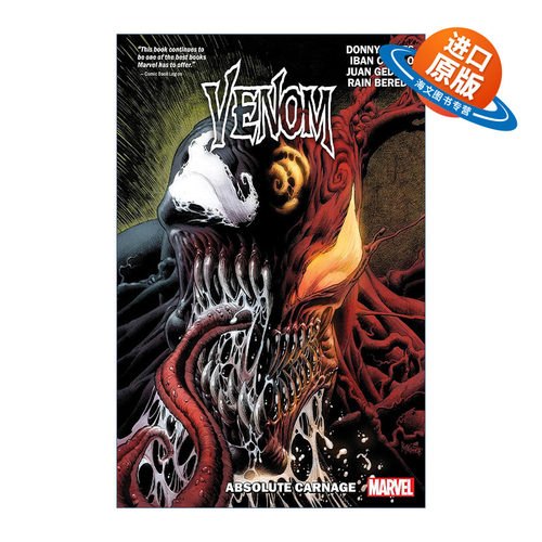 英文原版 Venom By Donny Cates Vol.3 Absolute Carnage 毒液 卷三 漫威漫画 英文版 进口英语原版书籍