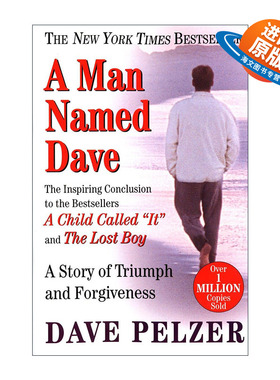 英文原版 A Man Named Dave 一个被称作它的孩子II 传记 Dave Pelzer大卫·佩尔泽 英文版 进口英语原版书籍
