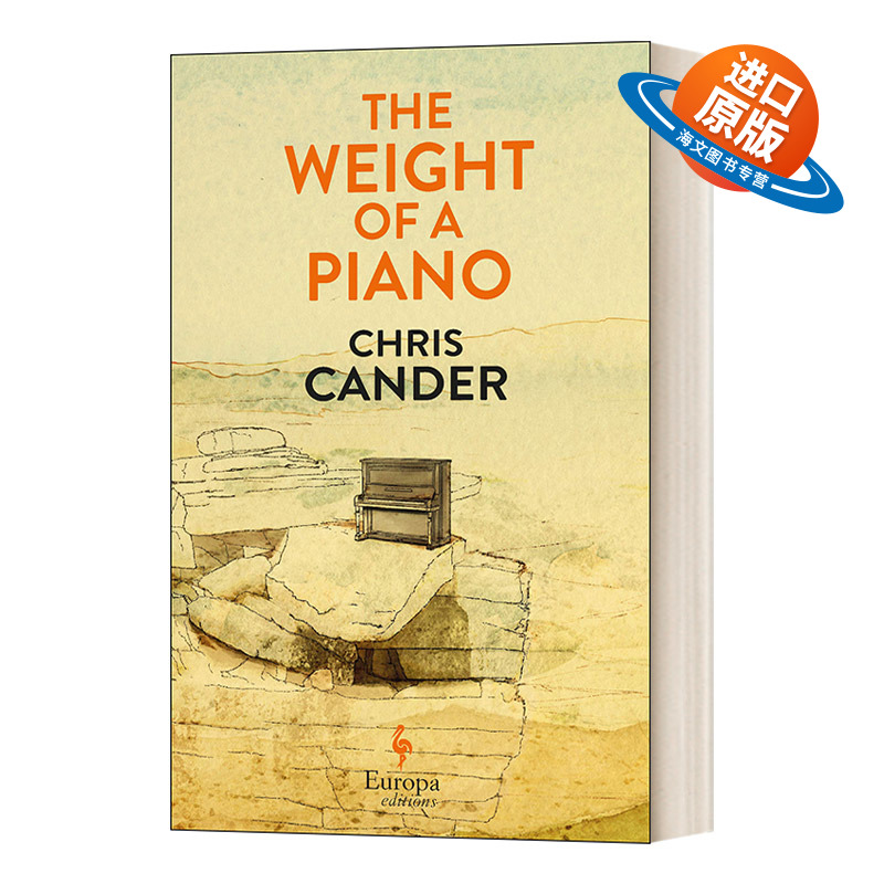 英文原版小说 The Weight of a Piano 钢琴的重量 克丽丝 坎德 英文版 进口英语原版书籍