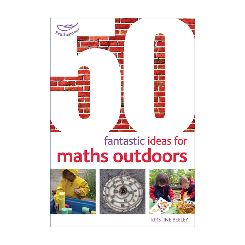 英文原版 50 Fantastic Ideas for Maths Outdoors 50个在户外教孩子学数学的奇思妙想 0-5岁孩子启蒙 英文版 进口英语原版书籍