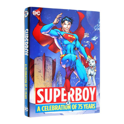 英文原版 精装 Superboy A Celebration of 75 Years DC漫画 S超人 75周年精装 英文版 进口英语原版书籍