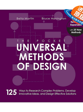 英文原版 The Pocket Universal Methods of Design Revised and Expanded 通用设计方法口袋书 修订版 英文版 进口英语原版书籍