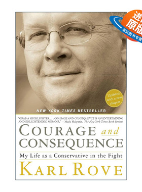 英文原版 Courage and Consequence 我的奋斗人生 卡尔·罗夫自传 英文版 进口英语原版书籍