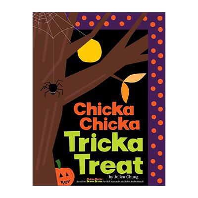 英文原版 Chicka Chicka Tricka Treat 叽喀叽喀 万圣节 精装 押韵绘本 英文版 进口英语原版书籍