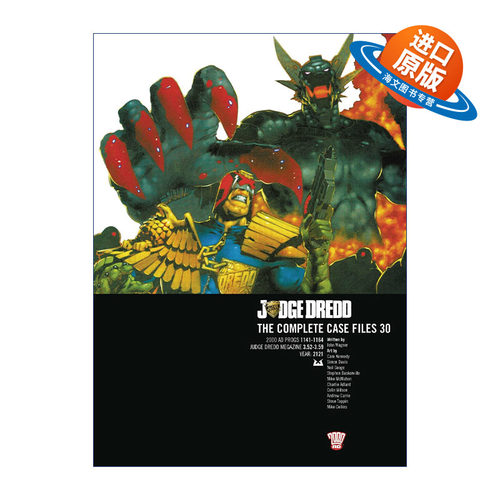 英文原版 Judge Dredd Case Files 30 特警判官 漫画合集30 英文版 进口英语原版书籍