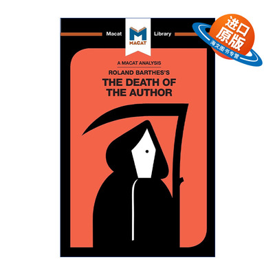 英文原版 Roland Barthes's The Death of the Author 罗兰巴特 作者之死 MACAT解读系列 英文版 进口英语原版书籍