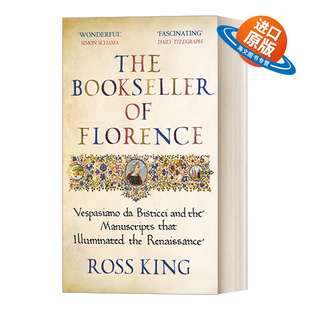 英文原版 The Bookseller of Florence 佛罗伦萨的书商 点亮文艺复兴的手稿的故事 平装 英文版 进口英语原版书籍