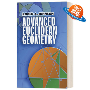 Geometry Euclidean 近代欧氏几何学 英文版 书籍 英文原版 进口英语原版 Advanced