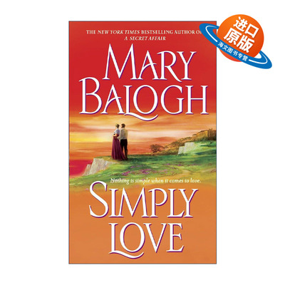 英文原版 Simply Love Simply Quartet 02 简单的爱 简单四重奏2 历史浪漫小说 Mary Balogh 英文版 进口英语原版书籍