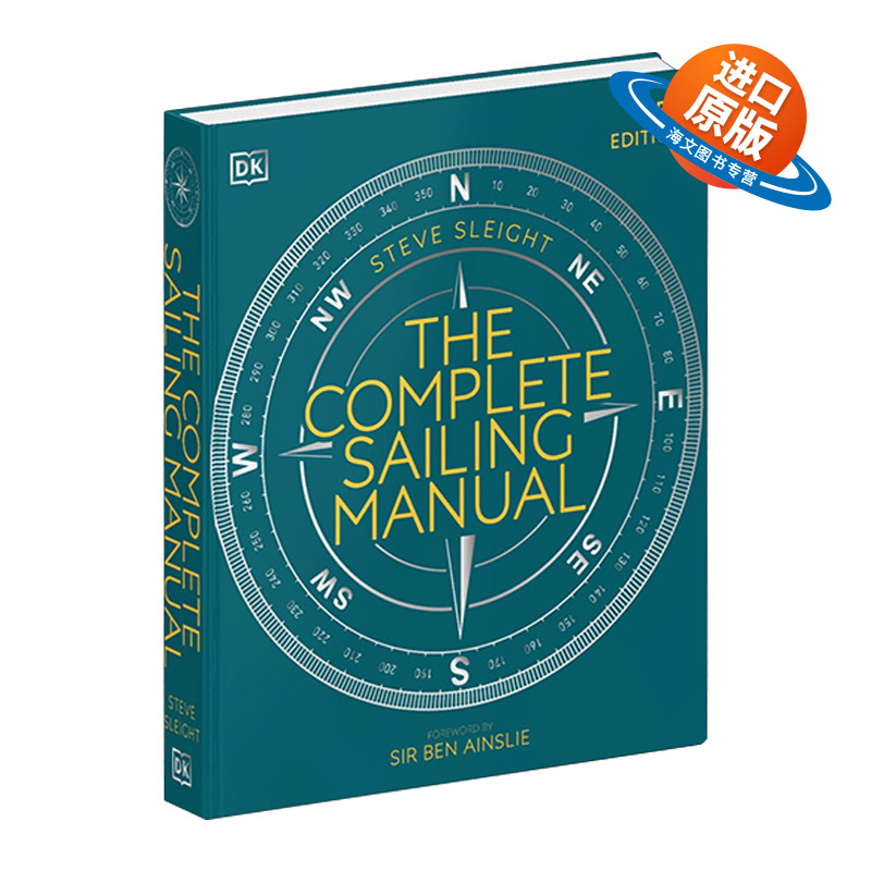英文原版 The Complete Sailing Manual 航海手册实践知识 探索航海设备性能系统电子导航 DK百科 英文版 进口英语原版书籍