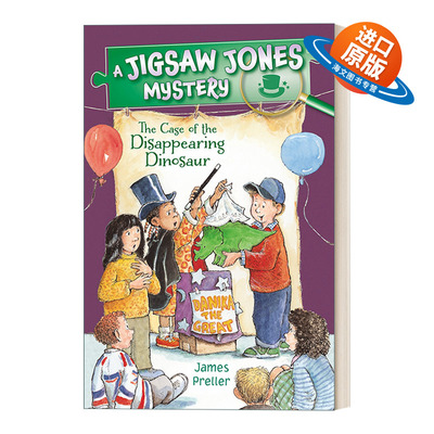 英文原版 Jigsaw Jones The Case of the Disappearing Dinosaur 小侦探琼斯系列 英文版 进口英语原版书籍