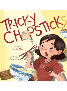 英文原版 Tricky Chopsticks 棘手的筷子 精装图画书 中华文化 英文版 进口英语原版书籍