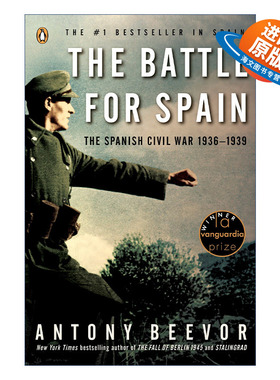 英文原版 The Battle for Spain 西班牙之战 1936-1939年西班牙内战 历史 Antony Beevor 英文版 进口英语原版书籍